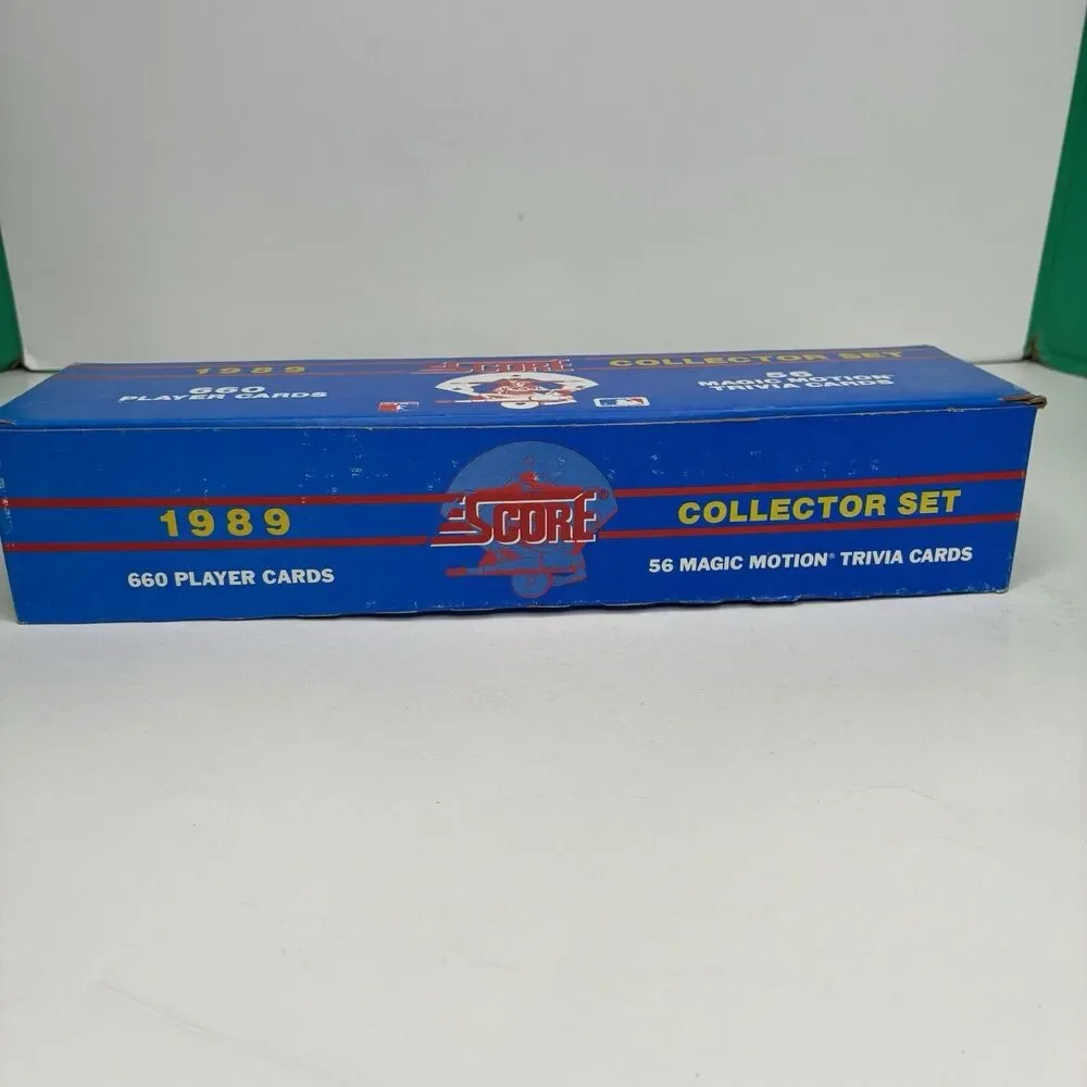 1989 Score Collectors Set Complete Factory 660 Cards Box Magic Motion